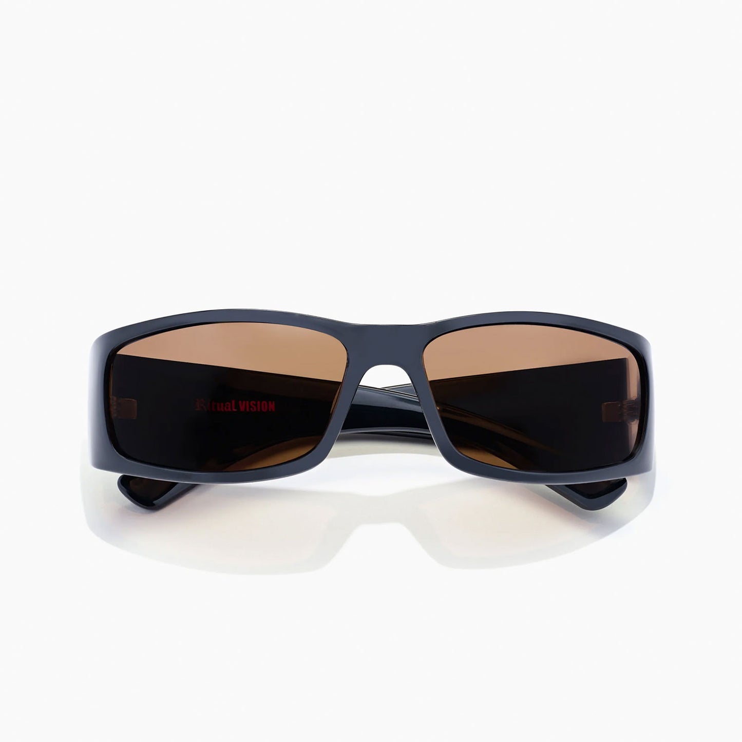 Ritual Vision Doomsday Machine Polarised Sunglasses - Polished Black / Bronze