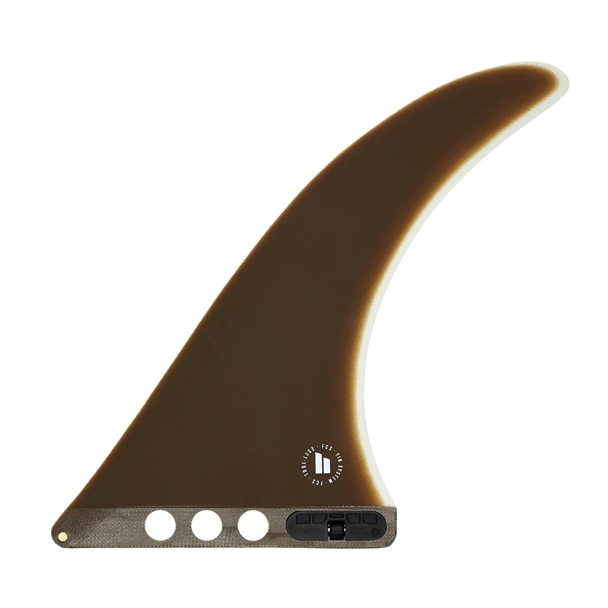 FCS II Flow III PG Longboard Fin - Cacao