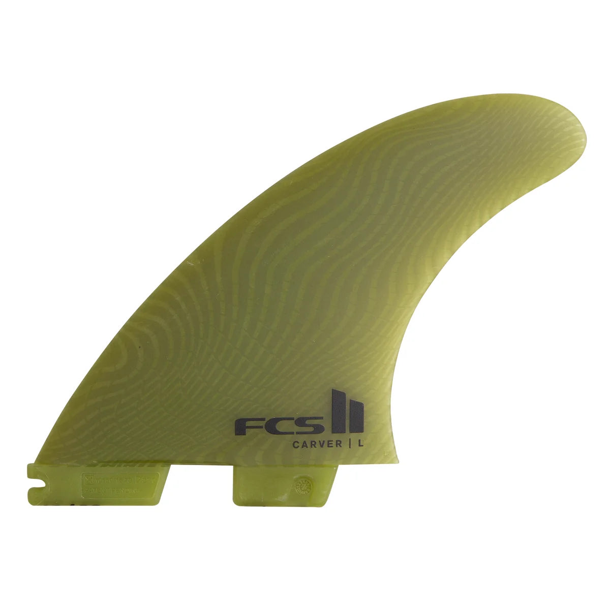 FCS II Carver Neo Glass Large Tri-Quad Fins in Eucalyptus