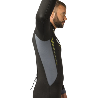 Cressi Fast Man Monopiece 5mm Dive Wetsuit - Black