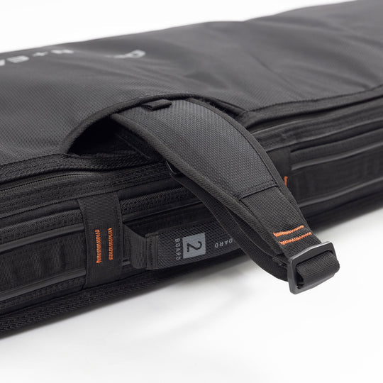 Ocean & Earth Hypa Travel Shortboard Board Bag - 2 Boards - Khaki