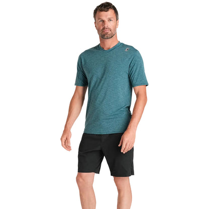 C-Skins NuWave UV Mens Short Sleeve Surf Tee - Forest Green