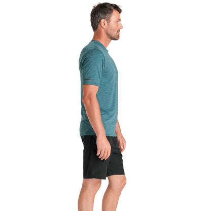 C-Skins NuWave UV Mens Short Sleeve Surf Tee - Forest Green
