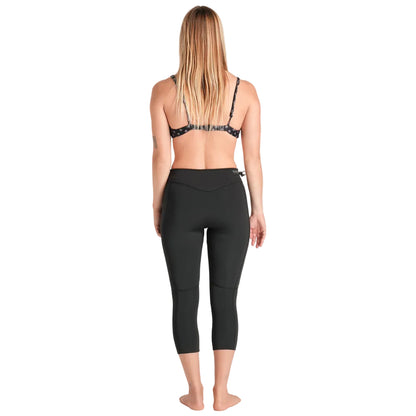 C-Skins NuWave Solace Lite 1.5mm Womens FL 3/4 Wetsuit Leggings - Black/White