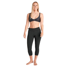 C-Skins NuWave Solace Lite 1/5mm Womens FL 3/4 Wetsuit Leggings in Black/White