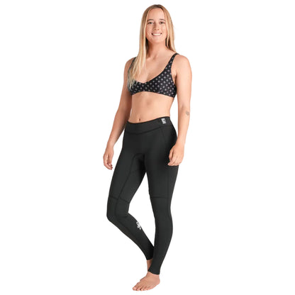 C-Skins NuWave Solace Lite 1.5mm Womens FL Wetsuit Leggings - Black/White