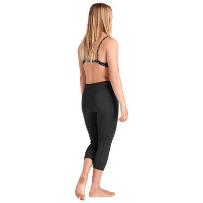 C-Skins NuWave Solace Lite 1.5mm Womens FL 3/4 Wetsuit Leggings - Black/White