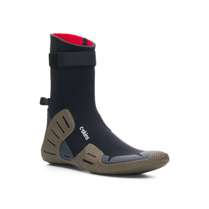 C-Skins NuWave 5mm Adult Round Toe Boots - Black / Charcoal