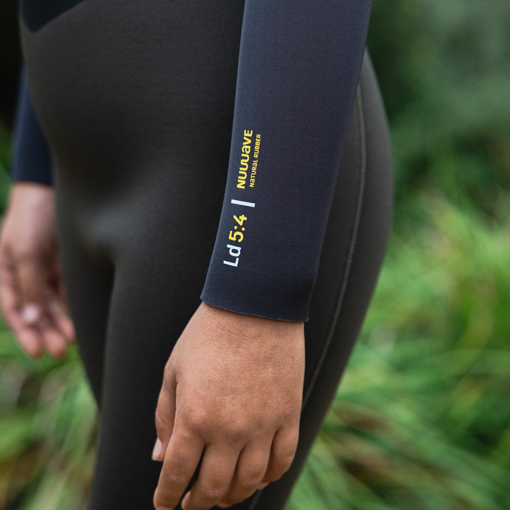 C-Skins NuWave Legend 5/4/3mm Junior GBS Back Zip Winter Wetsuit 2026 - Olive / Meteor