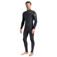 C-Skins NuWave ReWired 4/3mm Mens GBS Chest Zip Wetsuit 2026 - Meteor / Black / Lime