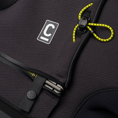 C-Skins NuWave ReWired 5/4mm Mens GBS Chest Zip Steamer 2026 - Black/Meteor/Lime