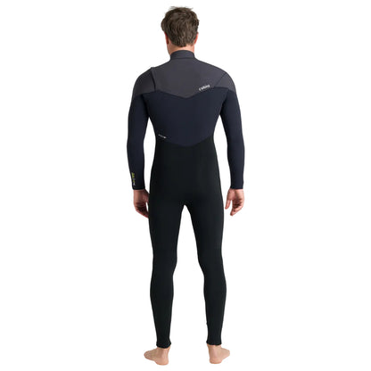 C-Skins NuWave ReWired 5/4mm Mens GBS Chest Zip Steamer 2026 - Black/Meteor/Lime