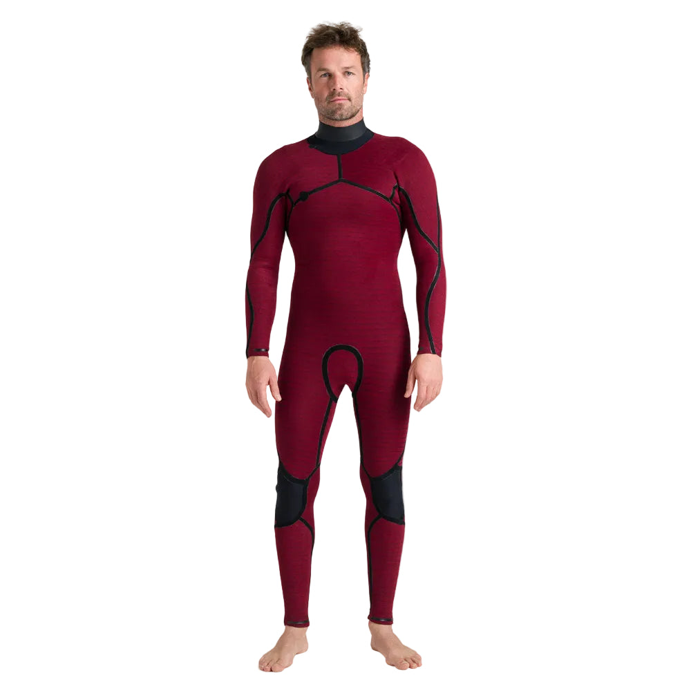 C-Skins NuWave ReWired 5/4mm Mens GBS Chest Zip Steamer 2026 - Black/Meteor/Lime
