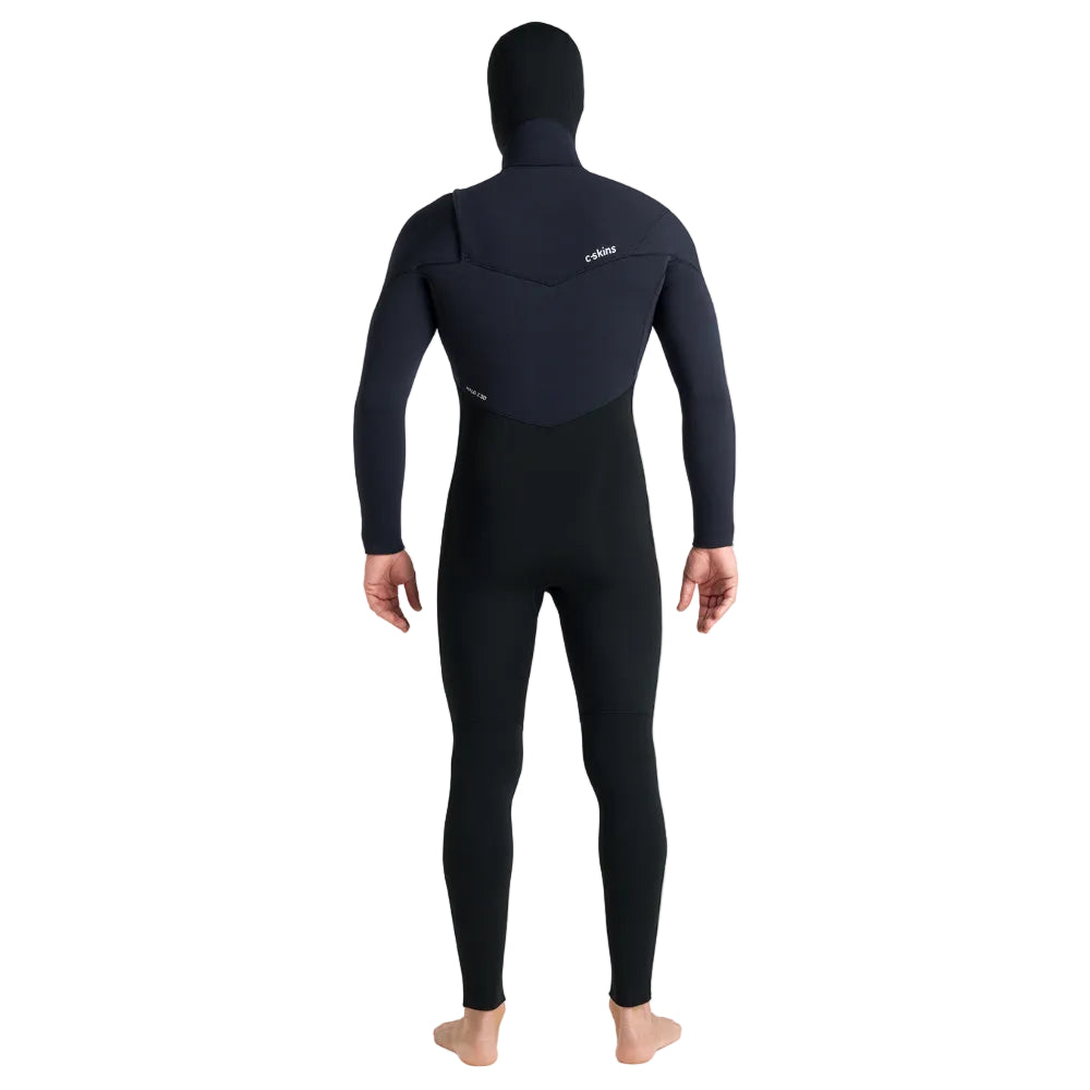 C-Skins NuWave ReWired 6/5mm Mens GBS Hooded Winter Wetsuit 2026 - Black / Lime