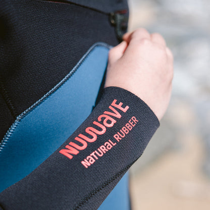C-Skins NuWave Session 5/4mm Junior GBS Chest Zip Winter Wetsuit 2026 - Legion Blue / Black / Red