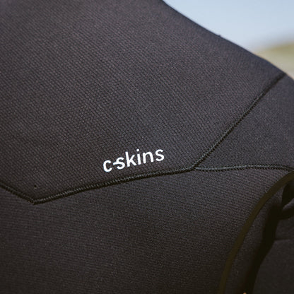C-Skins NuWave Wired 4/3mm Mens LQS Chest Zip Wetsuit 2026 - Meteor / Black / Blue