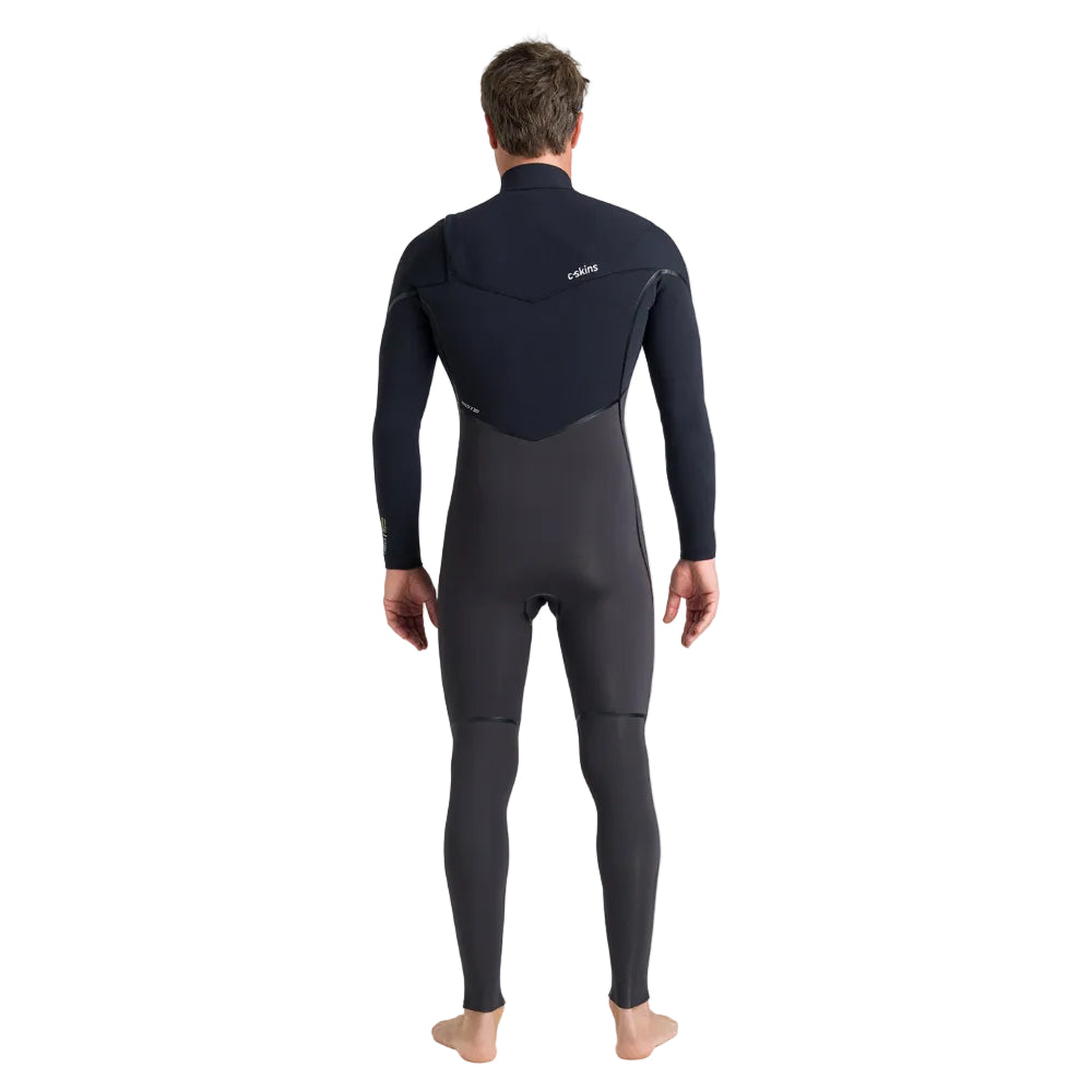 C-Skins NuWave Wired 4/3mm Mens LQS Chest Zip Wetsuit 2026 - Meteor / Black / Blue