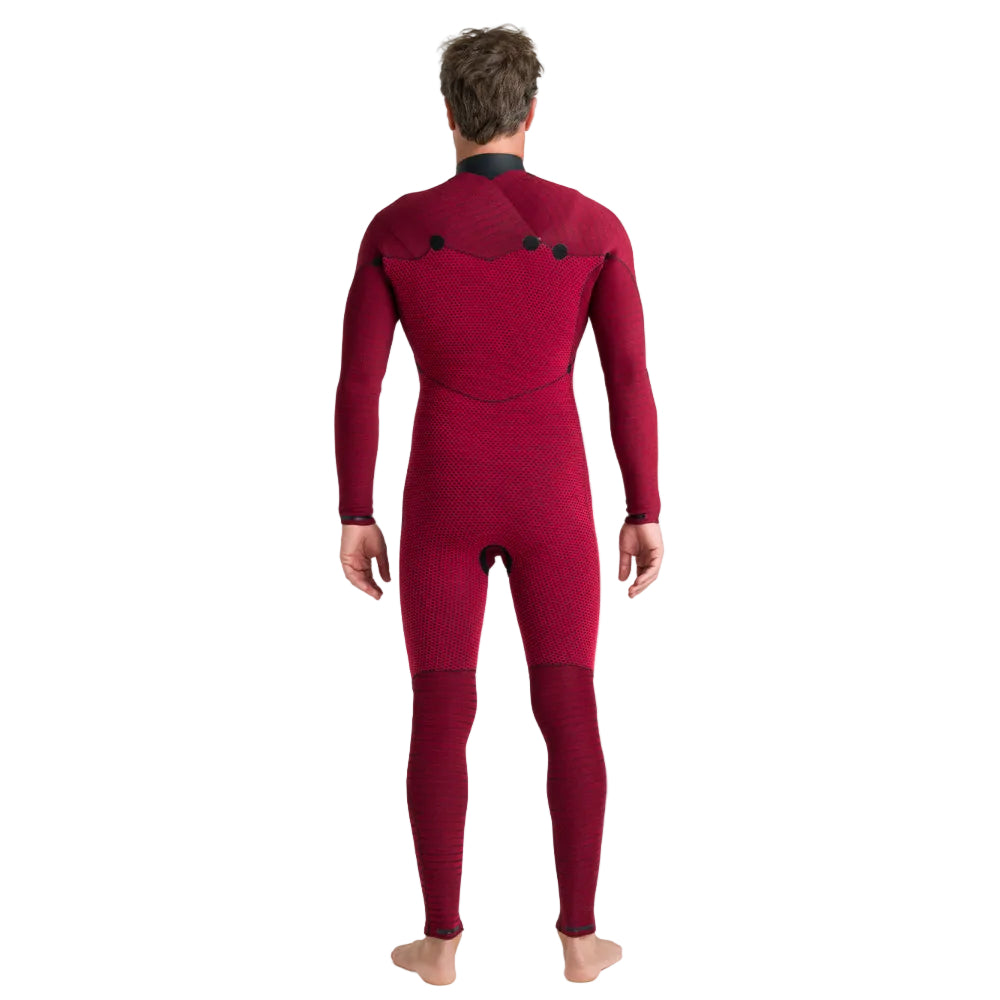 C-Skins NuWave Wired 4/3mm Mens LQS Chest Zip Wetsuit 2026 - Meteor / Black / Blue