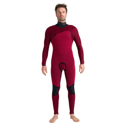 C-Skins NuWave Wired 4/3mm Mens LQS Chest Zip Wetsuit 2026 - Meteor / Black / Blue
