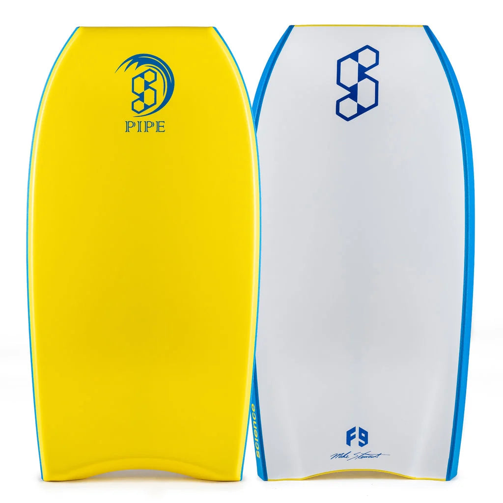 Science Pipe PE Stringer Bodyboard - Yellow