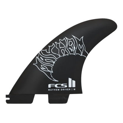 FCS II Mayhem Driver PC Carbon Tri Fin Set