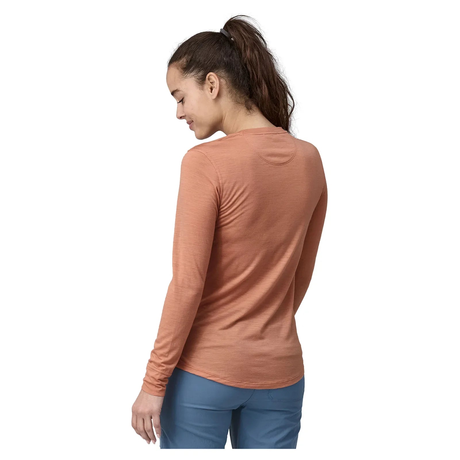 Patagonia Women's Long Sleeved Capilene Cool Merino Shirt - Terra Pink - Buy online today