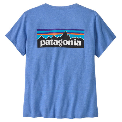 Patagonia Women's P-6 Logo Responsibili-Tee - Abundant Blue - Buy online today