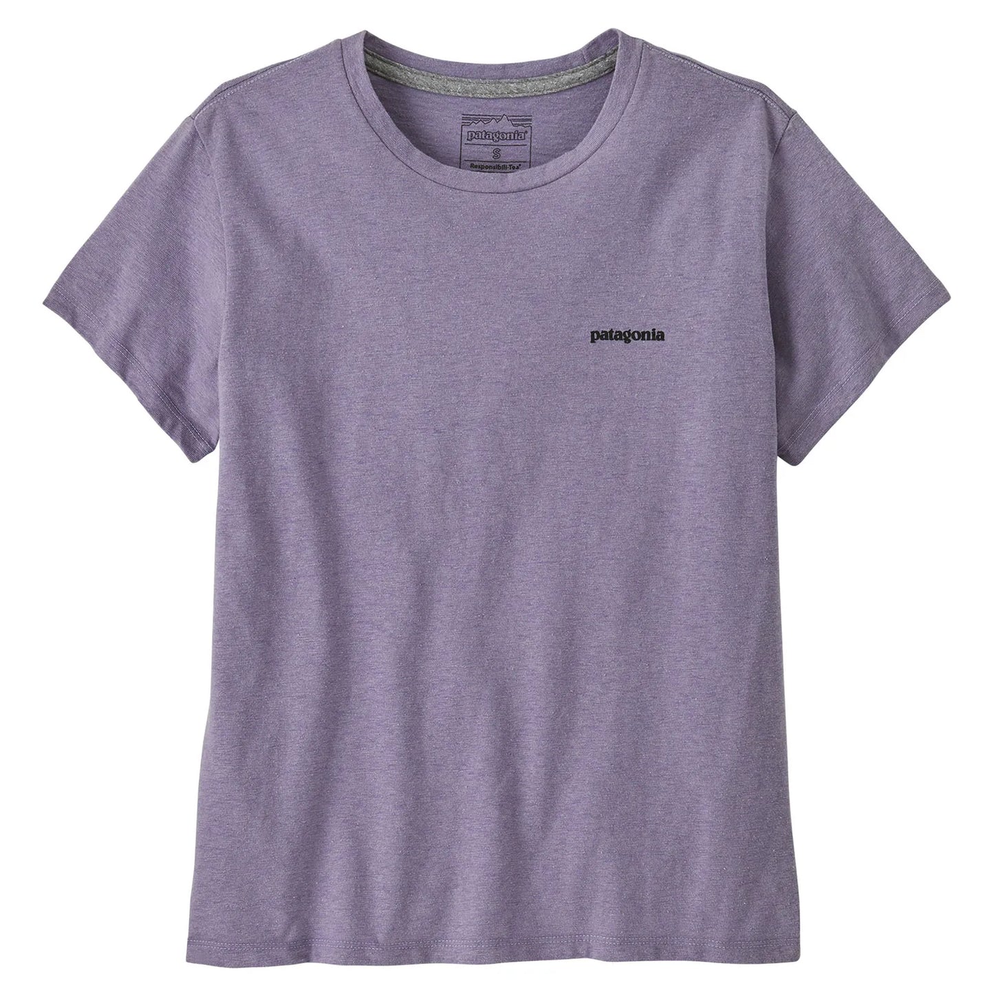 Patagonia Women's P-6 Logo Responsibili-Tee - Concrete Purple - Buy online today