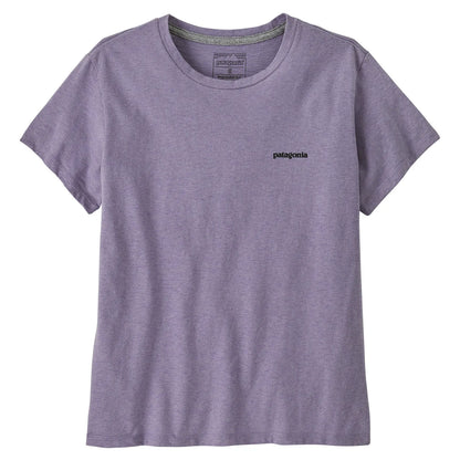 Patagonia Women's P-6 Logo Responsibili-Tee - Concrete Purple - Buy online today