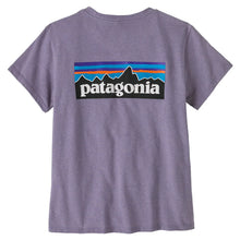 Patagonia Women's P-6 Logo Responsibili-Tee - Concrete Purple - Buy online today