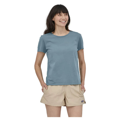 Patagonia Women's Regen Organic Certified Cotton Tee - Plume Grey - Buy online today