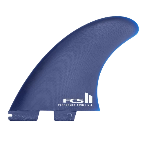 FCS II Performer Twin+1 PG M-L Fins - Cali Blue