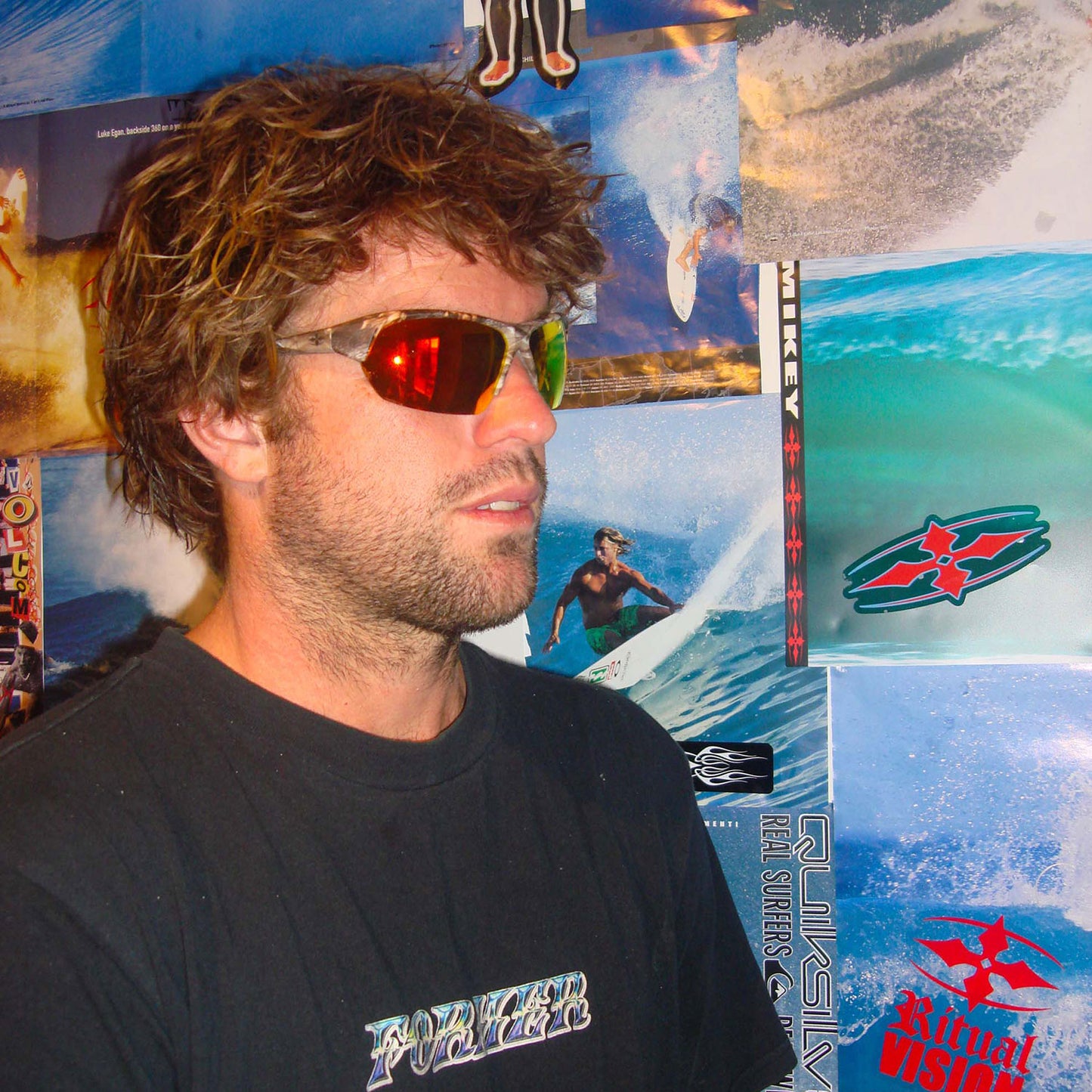 Ritual Vision Break & Enter Polarised Sunglasses – Combat / Orange Reflective