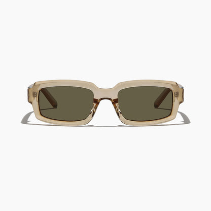 Ritual Vision Interceptor Polarised Sunglasses in Stone Crystal / Olive