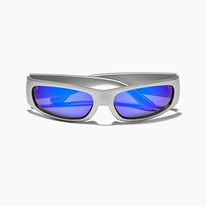 Ritual Vision Parasite Polarised Sunglasses - Matte Chrome / Blue