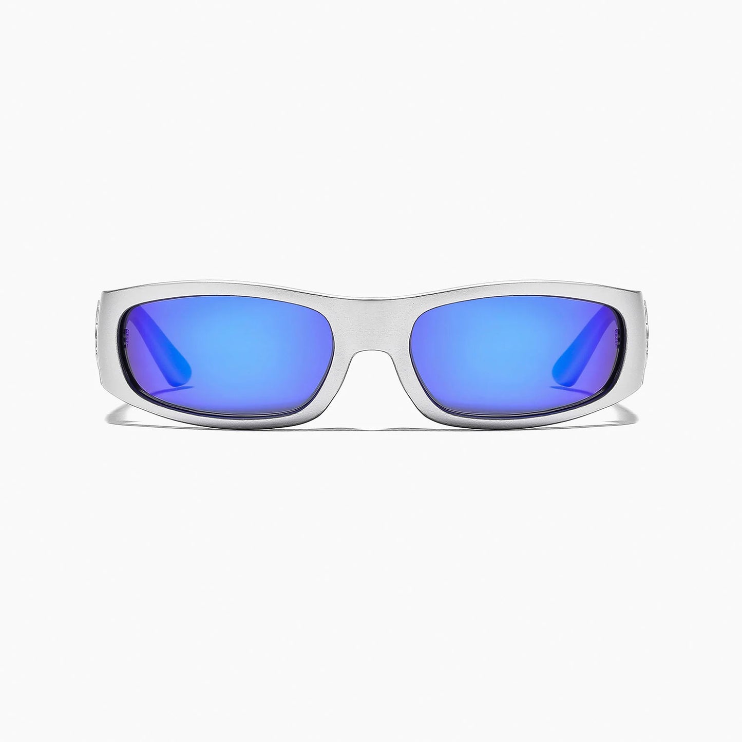 Ritual Vision Parasite Polarised Sunglasses in Matte Chrome / Blue