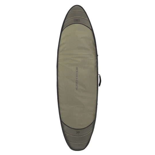 Ocean & Earth Hypa Travel Shortboard Board Bag - 2 Boards - Khaki