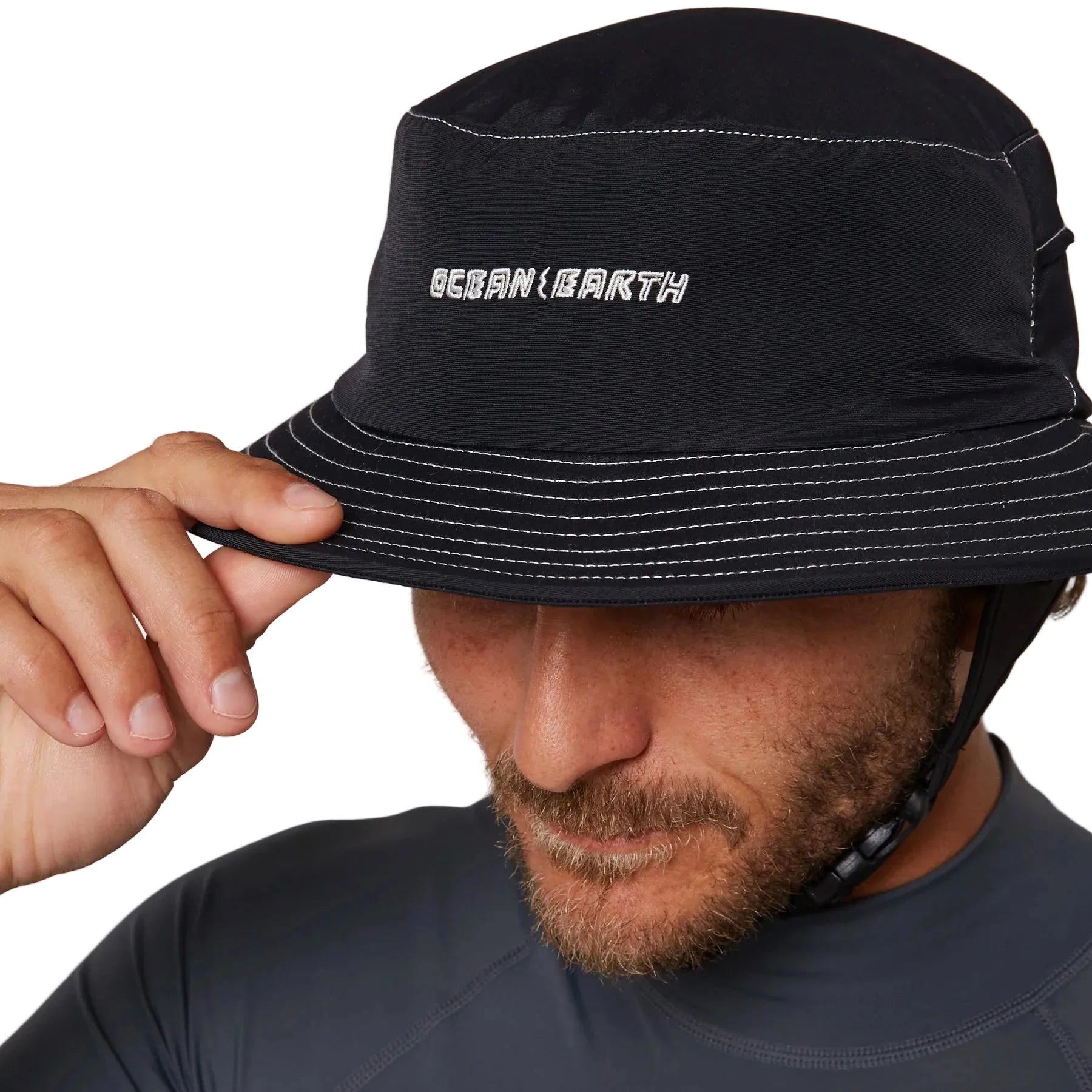 Ocean & Earth G-Land Soft Peak Hat - Black