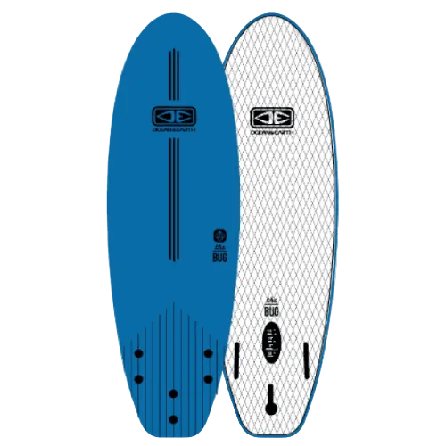 Ocean & Earth 5ft 6 Bug Mini Softboard in Navy