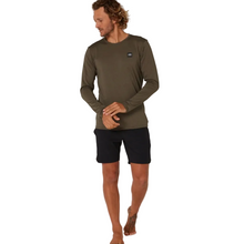 Ocean & Earth Men's Long Sleeve Loose Fit UV Shirt - Olive