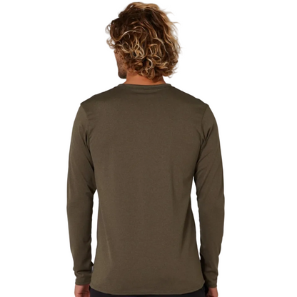 Ocean & Earth Men's Long Sleeve Loose Fit UV Shirt - Olive