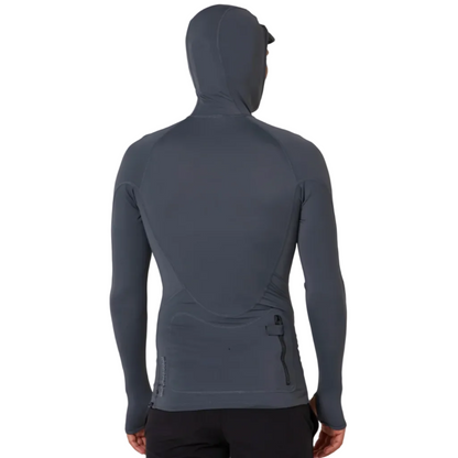 Ocean & Earth Tropic Hooded Men's Rash Guard - Grey