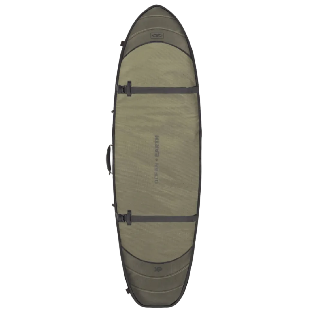 Ocean & Earth Hypa Travel 10mm Fish / Short 3 Board Bag - Khaki