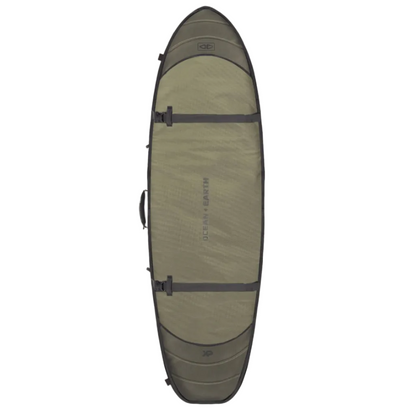 Ocean & Earth Hypa Travel 10mm Fish / Short 3 Board Bag - Khaki