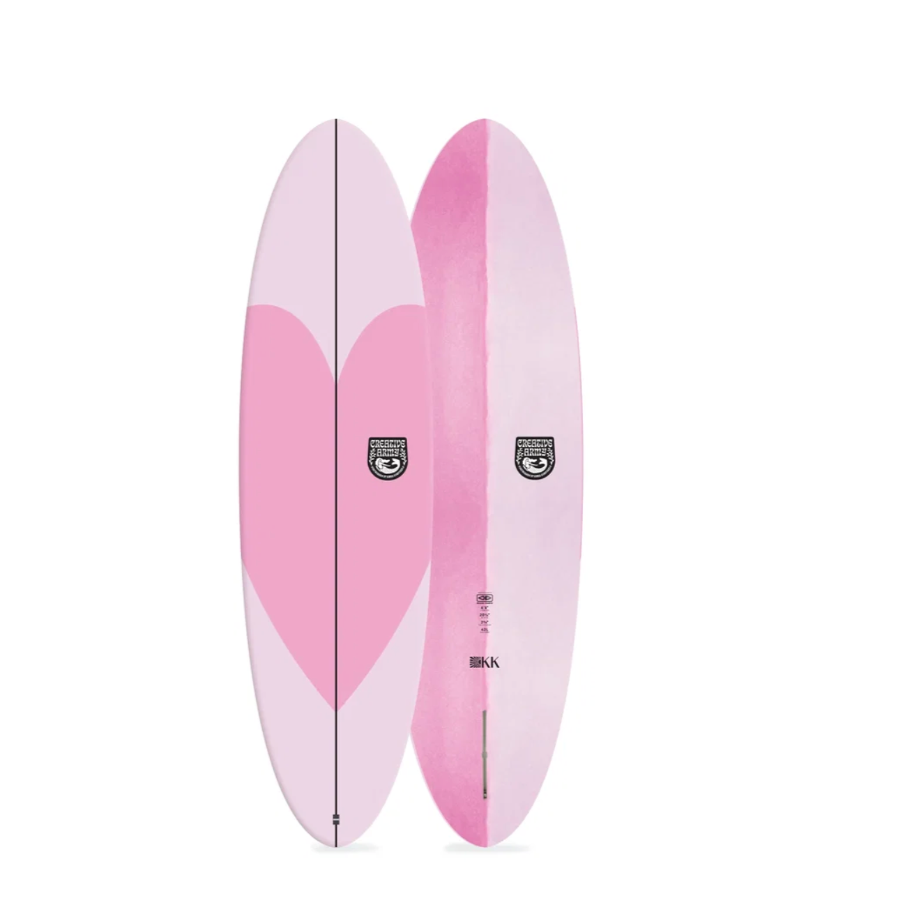 Ocean & Earth KK Midlength Epoxy Softboard - Pink
