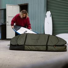 Ocean & Earth Hypa Travel Shortboard Board Bag - 3 Boards - Khaki