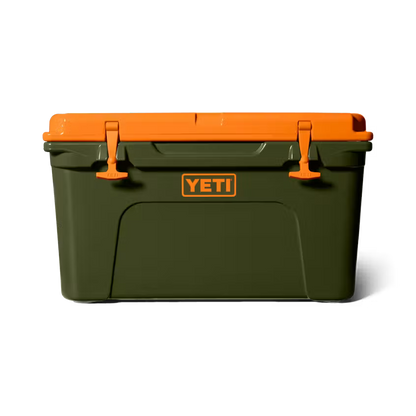 Yeti Tundra 45 Hard Cooler - Olive/King Crab Orange