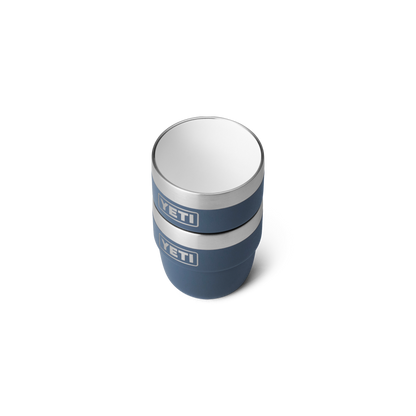 Yeti Rambler 4oz Espresso 2 Pack Stackable Cups - Navy