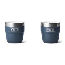 Yeti Rambler 4oz Espresso 2 Pack Stackable Cups in Navy