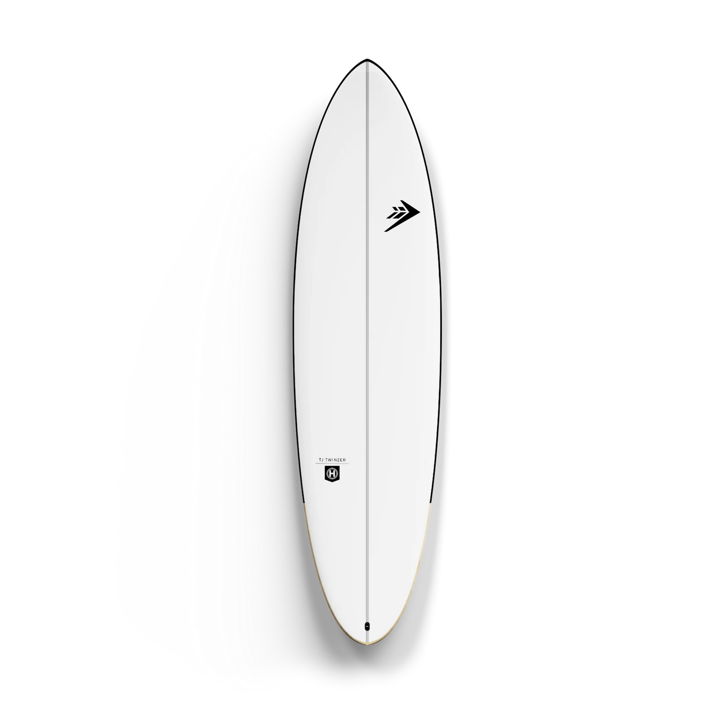 Firewire Taylor Jensen Helium Core Twinzer Surfboard - Black